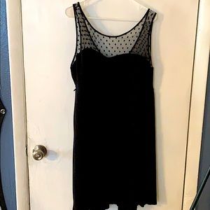 Torrid sweetheart black dress